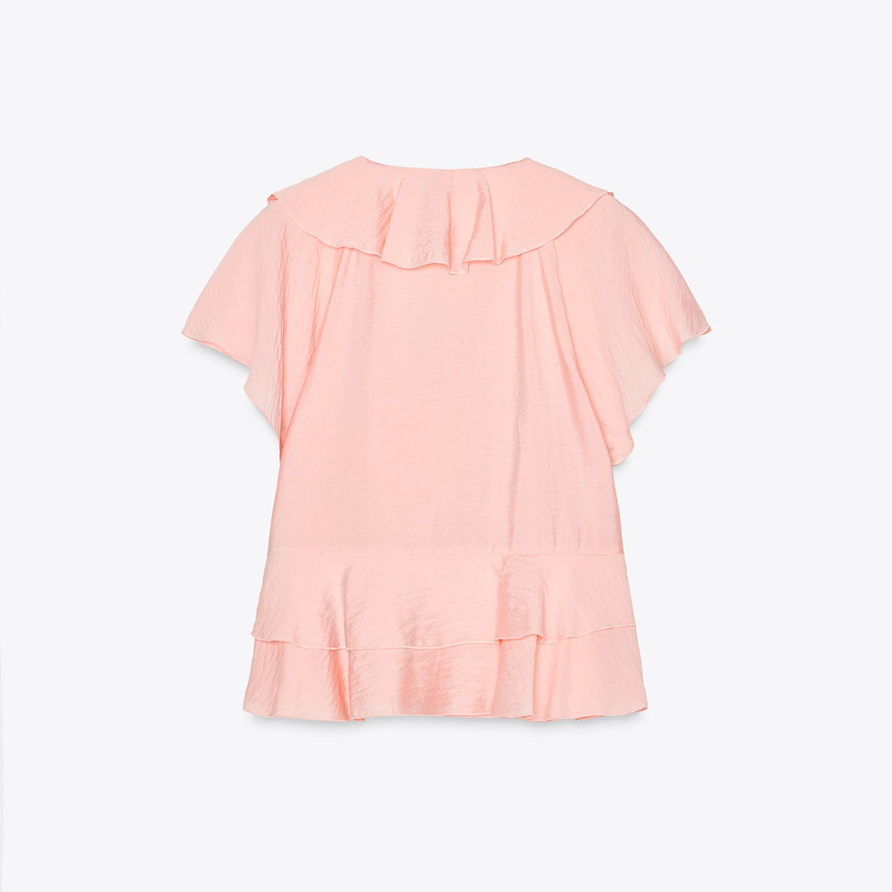 Moudda ZARA - Blouse Volants - Manches Courtes - Tunisie 2