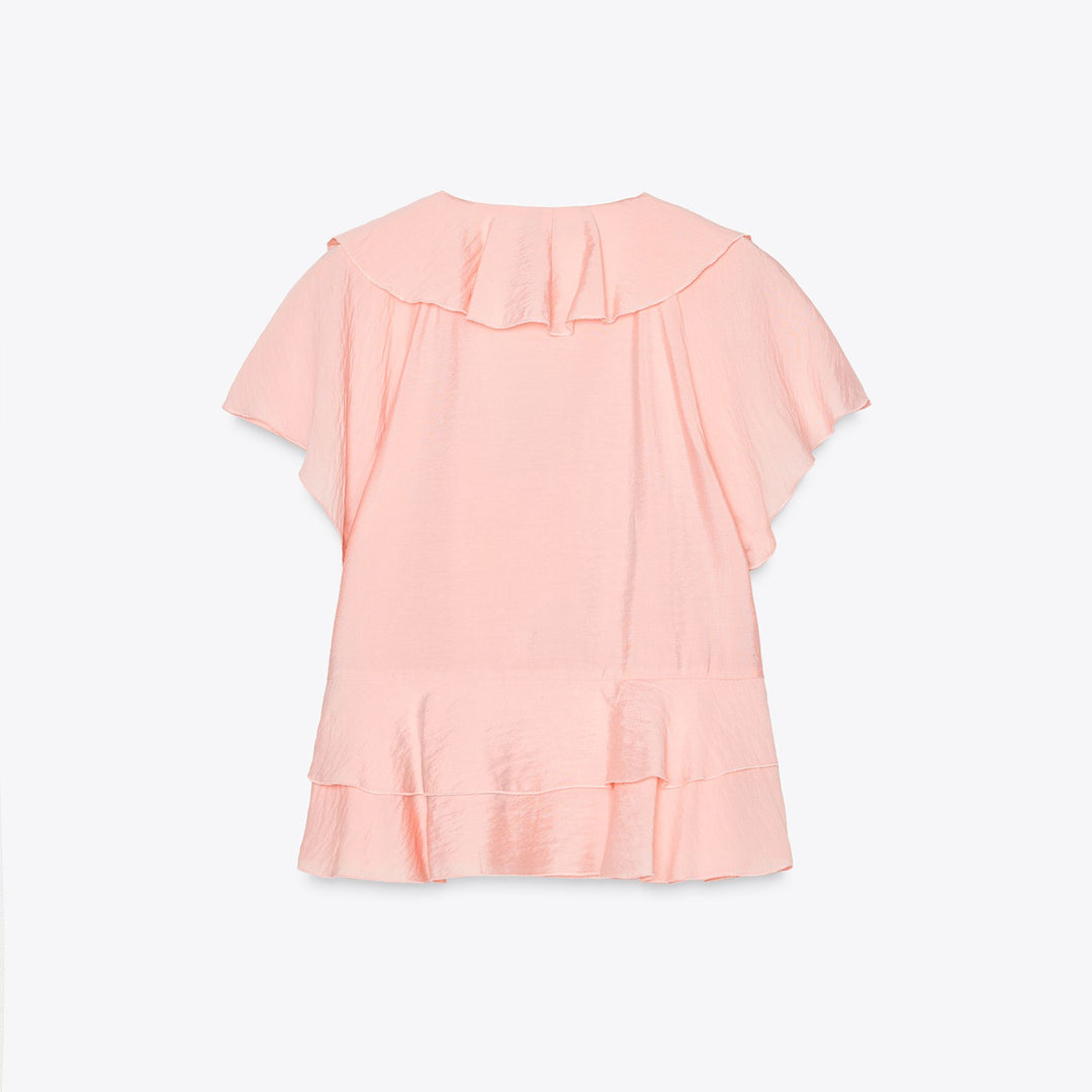 Moudda ZARA - Blouse Volants - Manches Courtes - Tunisie 2