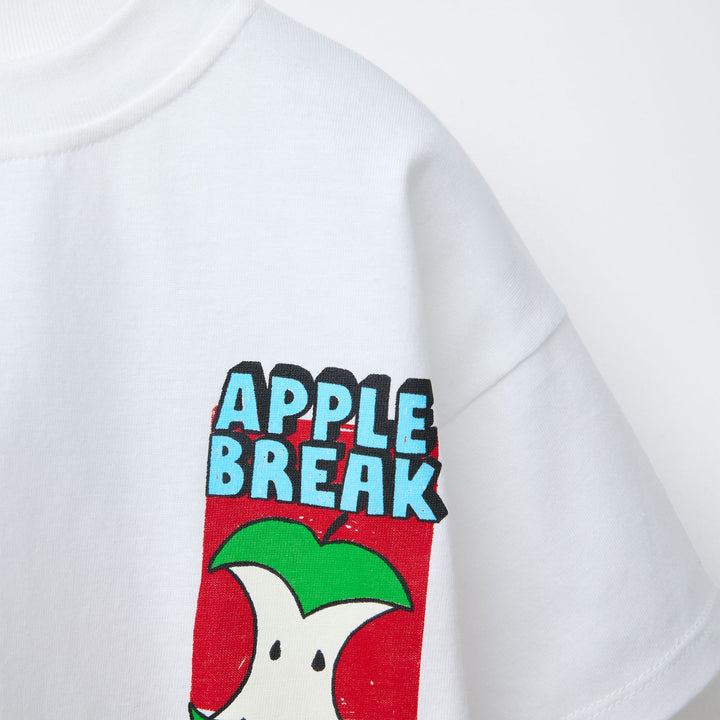 Moudda ZARA - T-Shirt Enfant - Imprimé Pomme Croquée - Tunisie 3