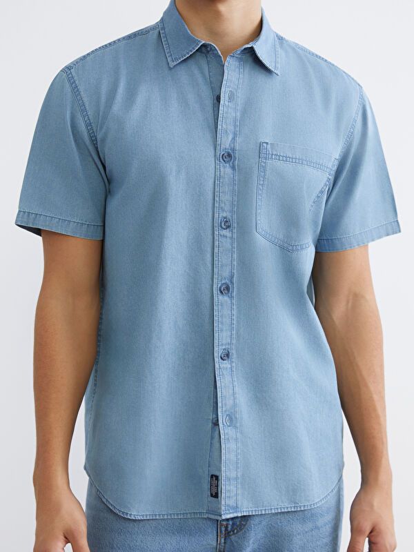 Moudda LC Waikiki - Chemise en jean manches courtes - Tunisie 3