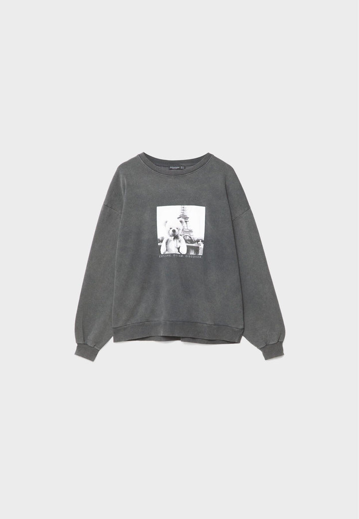 Moudda STRADIVARIUS - Sweat Photographique Ours - Tunisie 2