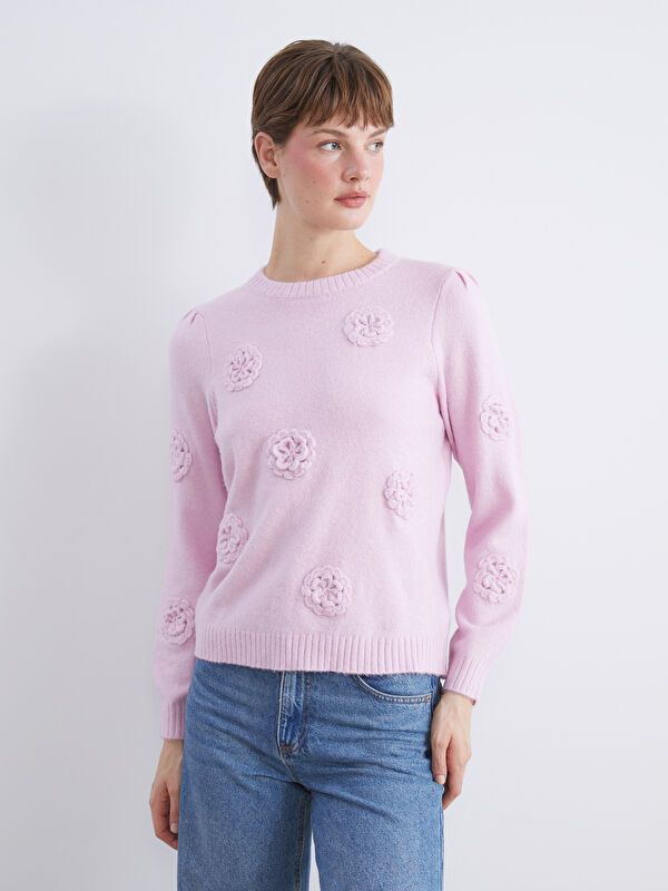 Moudda LC Waikiki - Pull en tricot Femme Rose sale - Tunisie 1