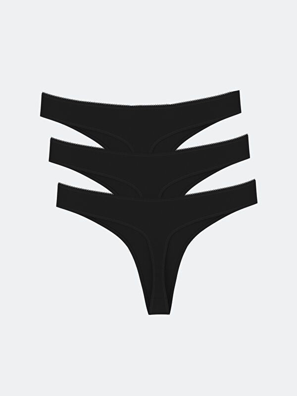 Moudda LC Waikiki - Slip basique Femme Noir - Tunisie 1