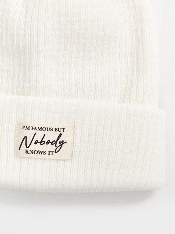 Moudda LC Waikiki - Bonnet tricot Fille Ecru - Tunisie 2