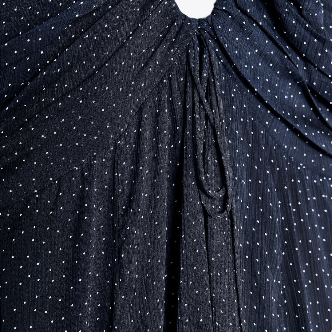 Moudda ZARA - Robe Imprimée - Marine & Pois - Tunisie 3