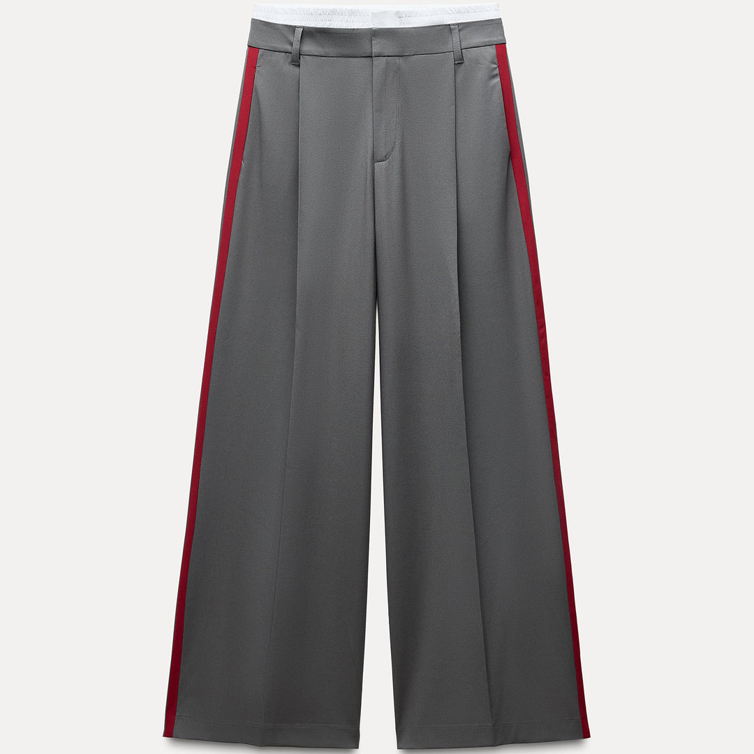 Moudda ZARA - Pantalon fluide taille boxer bande latérale - Tunisie 1