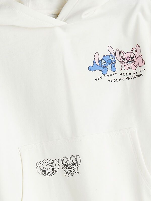 Moudda LC Waikiki - Sweatshirt en jersey sous licence Fille Ecru - Tunisie 2