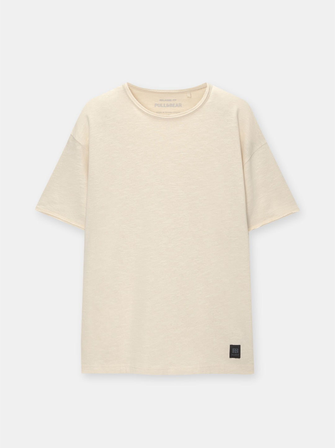 Moudda PULL & BEAR - T-Shirt Demi-Manches Bord Brut - Tunisie 3