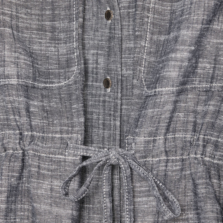 Moudda ZARA - Chemise Saharienne - Lin Indigo - Tunisie 3