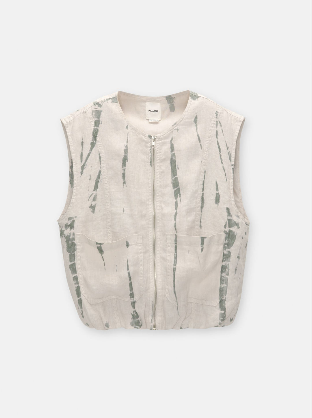 Moudda PULL & BEAR - Gilet Oversized Tie Dye Lin - Tunisie 1
