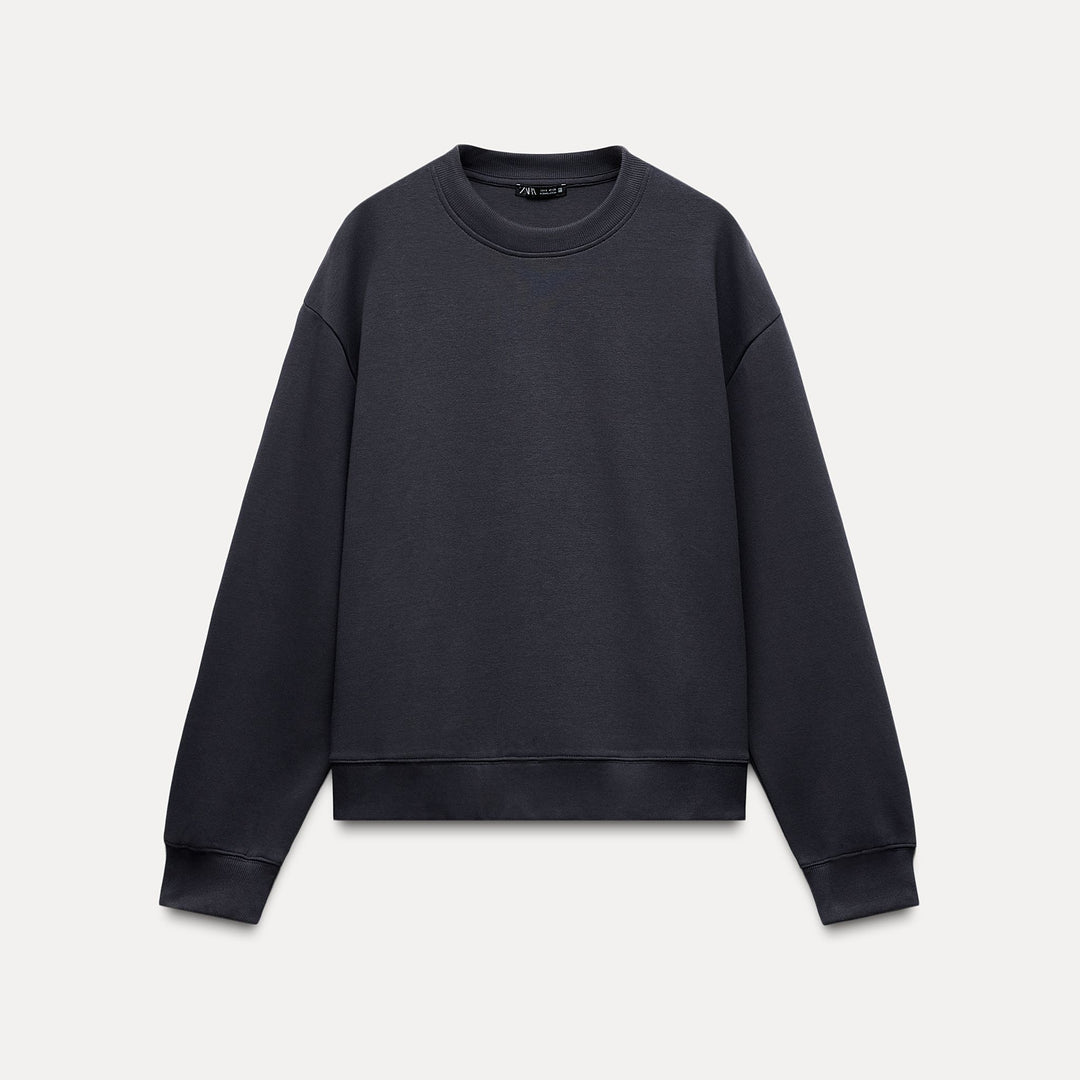 Moudda ZARA - Sweat Col Rond Interlock (Ensemble) - Tunisie 1