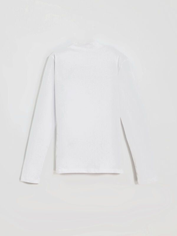 Moudda LC Waikiki - Body jersey basique manches longues Fille Buxe blanc - Tunisie 2