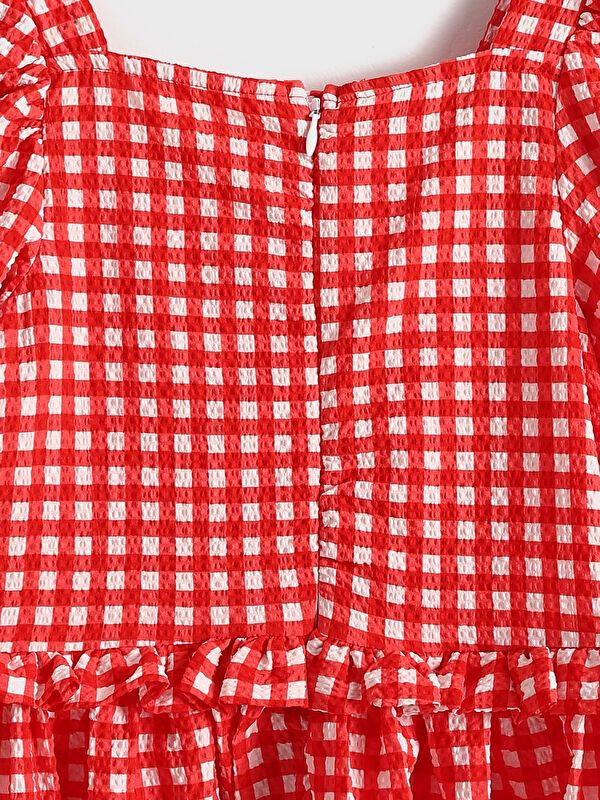 Moudda LC Waikiki - Robe manches courtes en tissu pour Fille - Tunisie 3