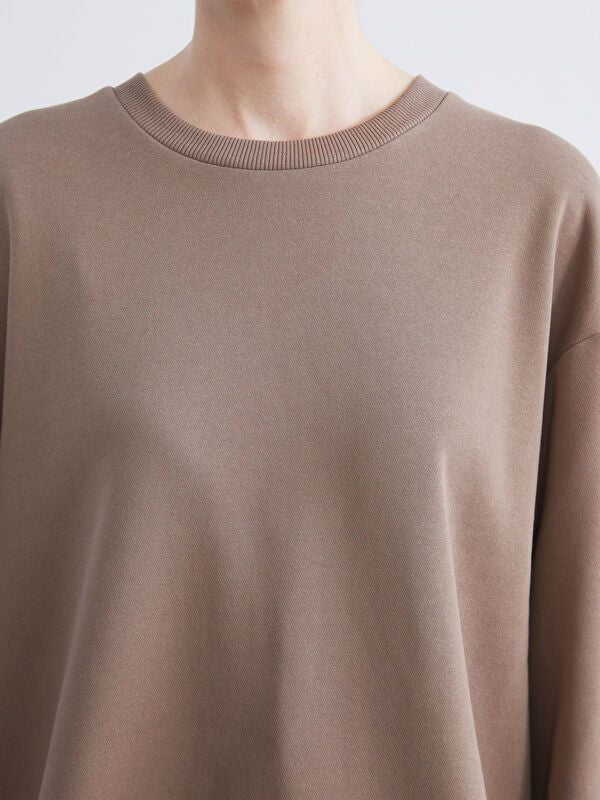 Moudda LC Waikiki - Sweatshirt jersey Femme Brun clair - Tunisie 3