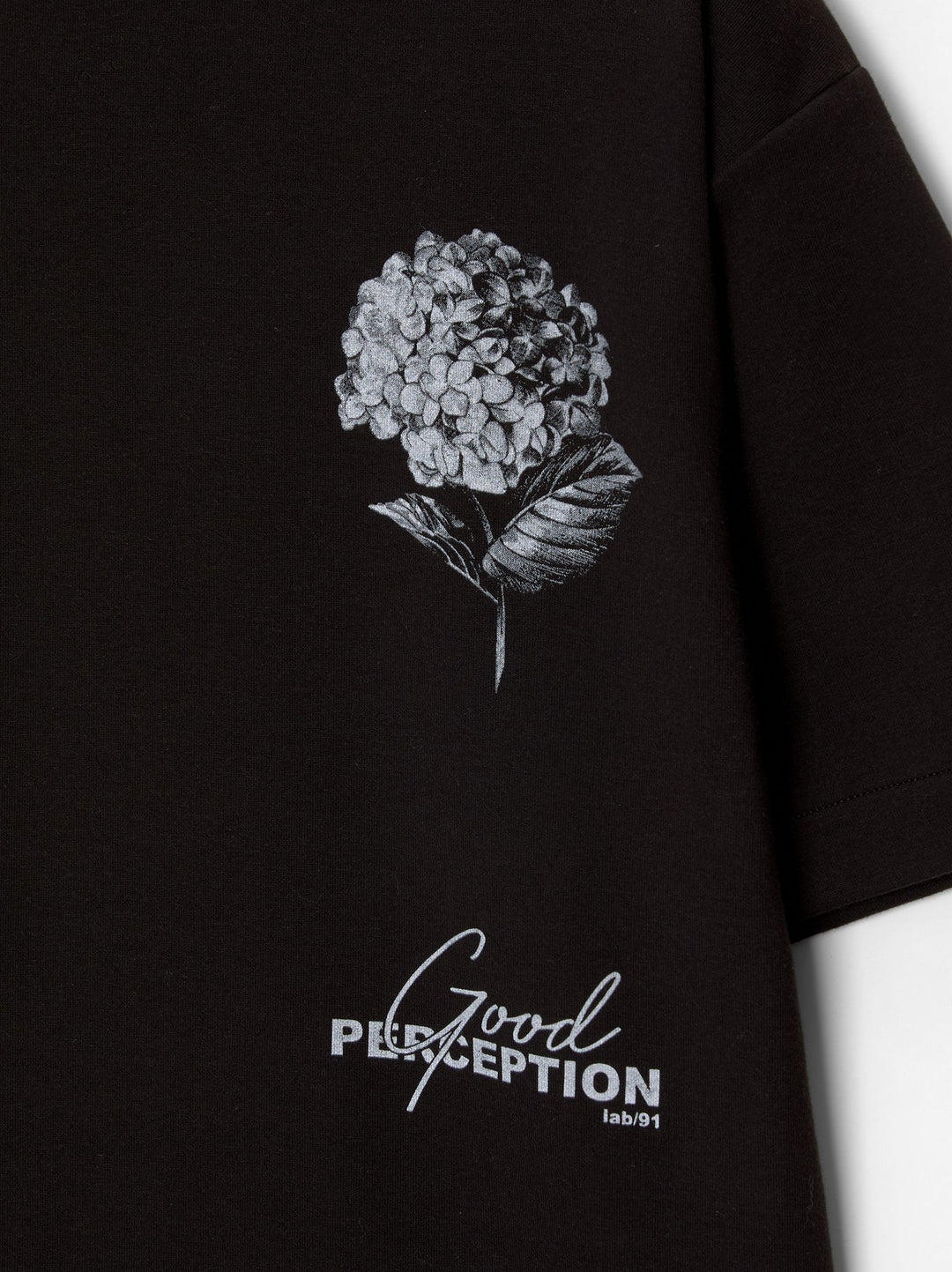 Moudda PULL & BEAR - Sweat Interlock Fleur Black Winter - Tunisie 3