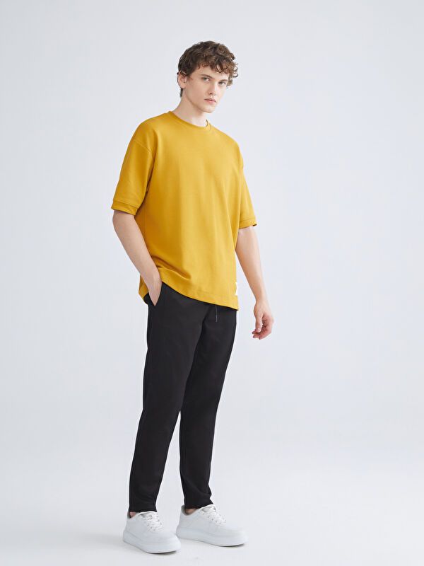 Moudda LC Waikiki - Pantalon tissé moyen Homme Noir - Tunisie 1