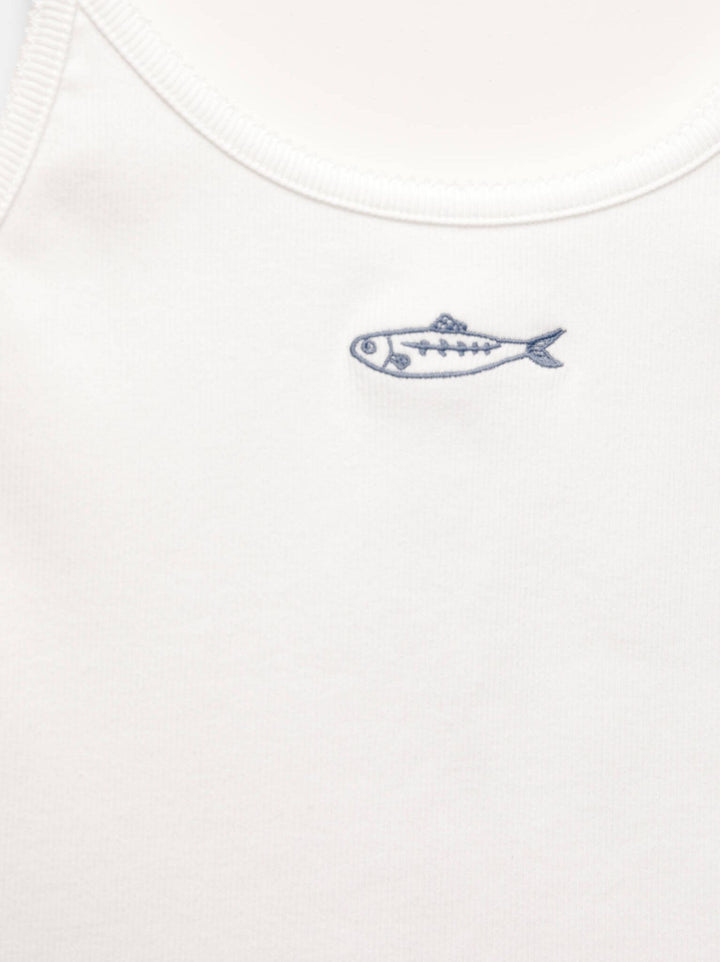 Moudda PULL & BEAR - Top Pacific - Broderie Poisson - Tunisie 3