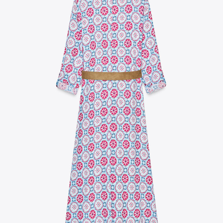 Moudda ZARA - Robe Midi Viscose - Imprimé & Ceinture - Tunisie 2