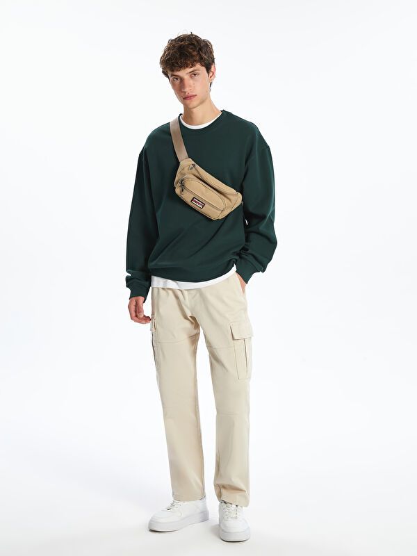 Moudda LC Waikiki - Sweatshirt en jersey Homme Vert foncé - Tunisie 2