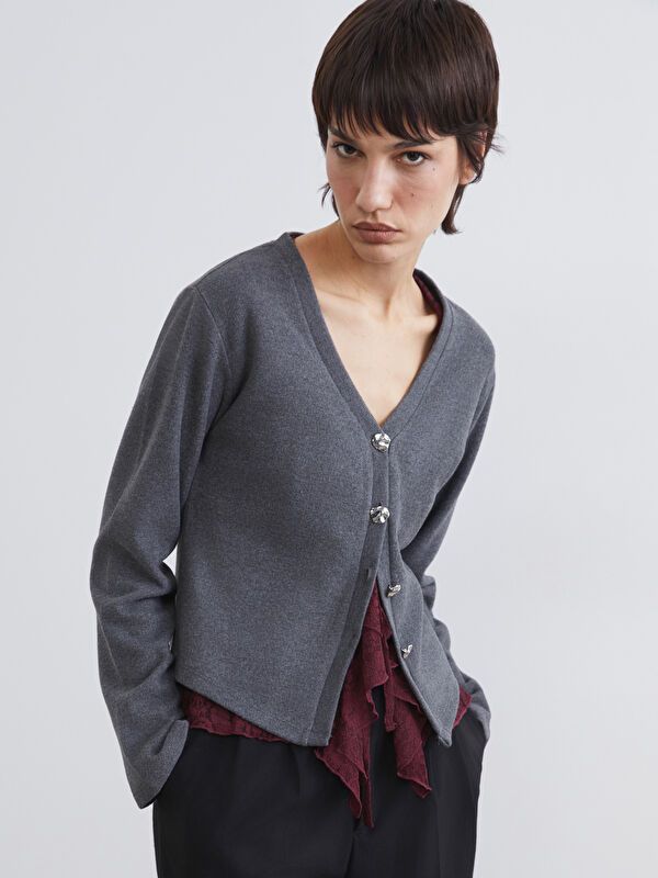 Moudda LC Waikiki - Cardigan mi-saison en tricot - Tunisie 1