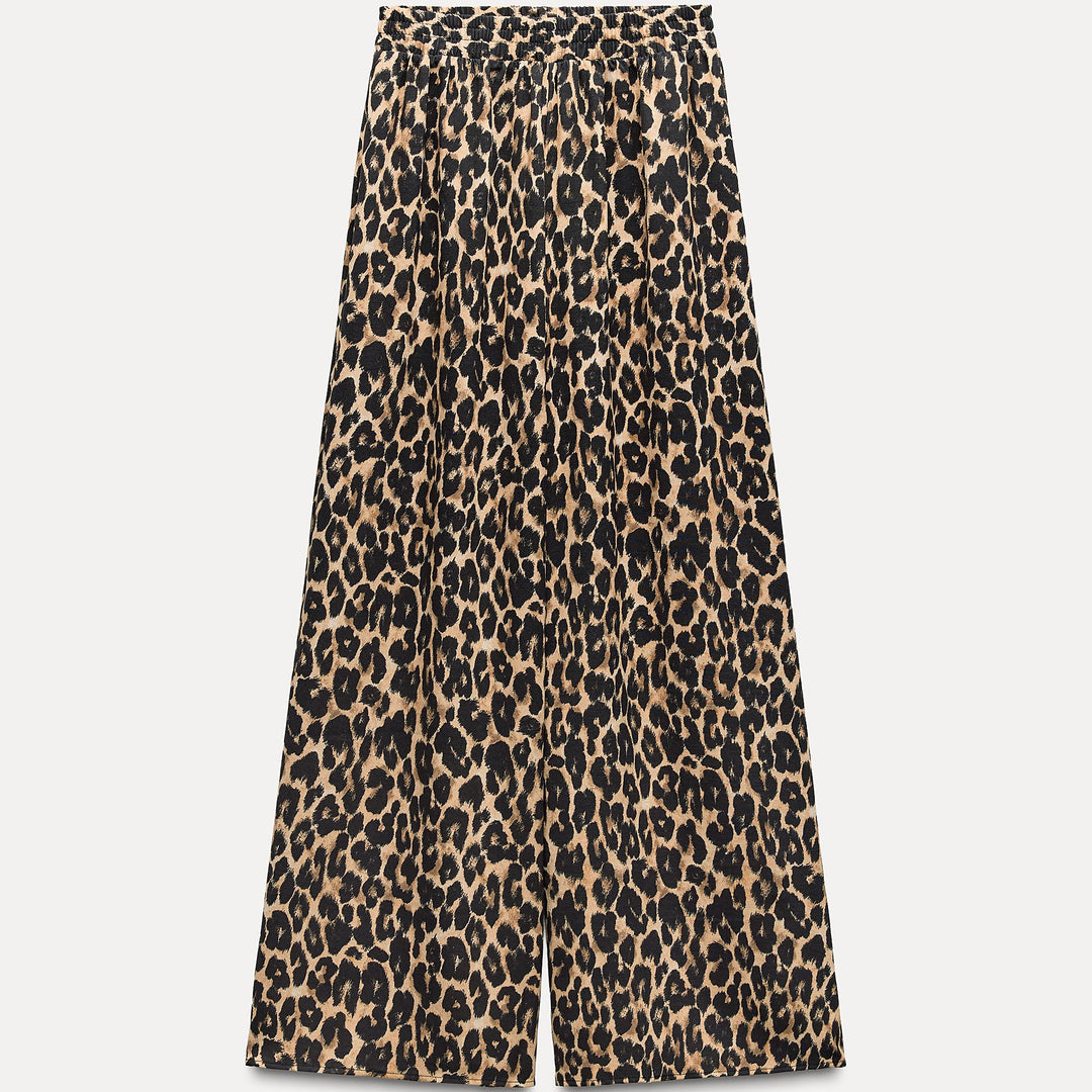 Moudda ZARA - Pantalon palazzo léopard - Tunisie 1