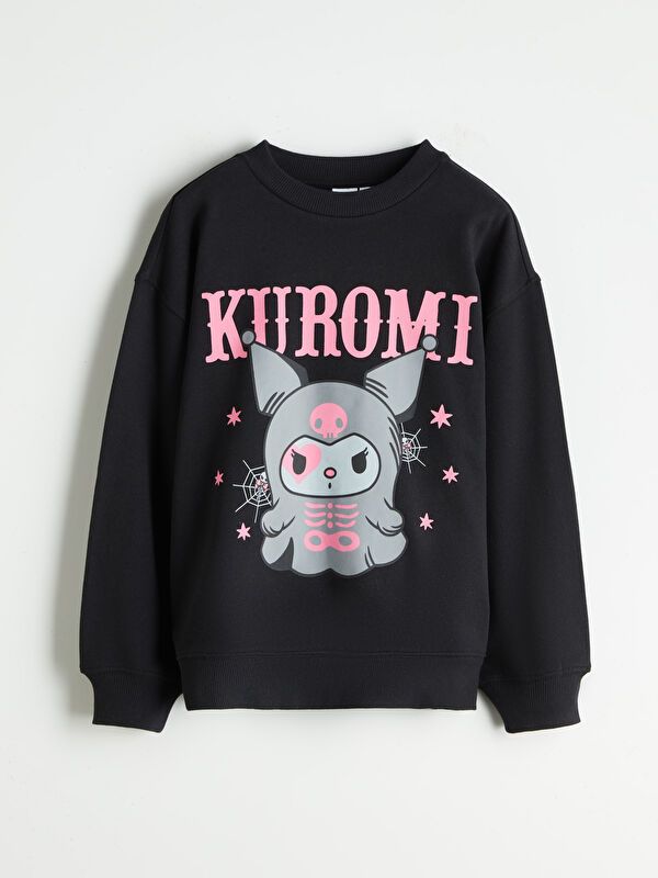 Moudda LC Waikiki - Sweatshirt en jersey - Sous licence couleur Noir pour filles - Tunisie 1