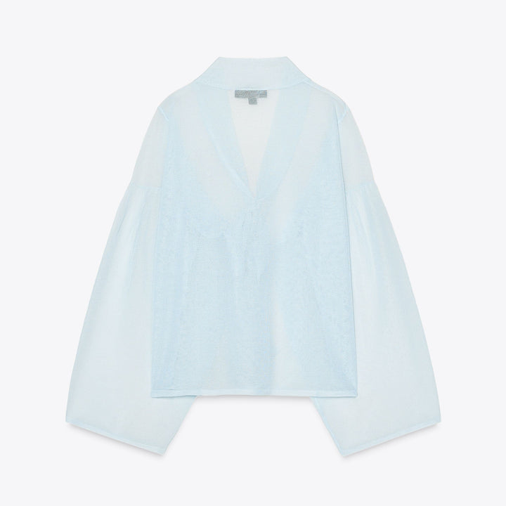 Moudda ZARA - Blouse Maille Fine - Nœud - Tunisie 2