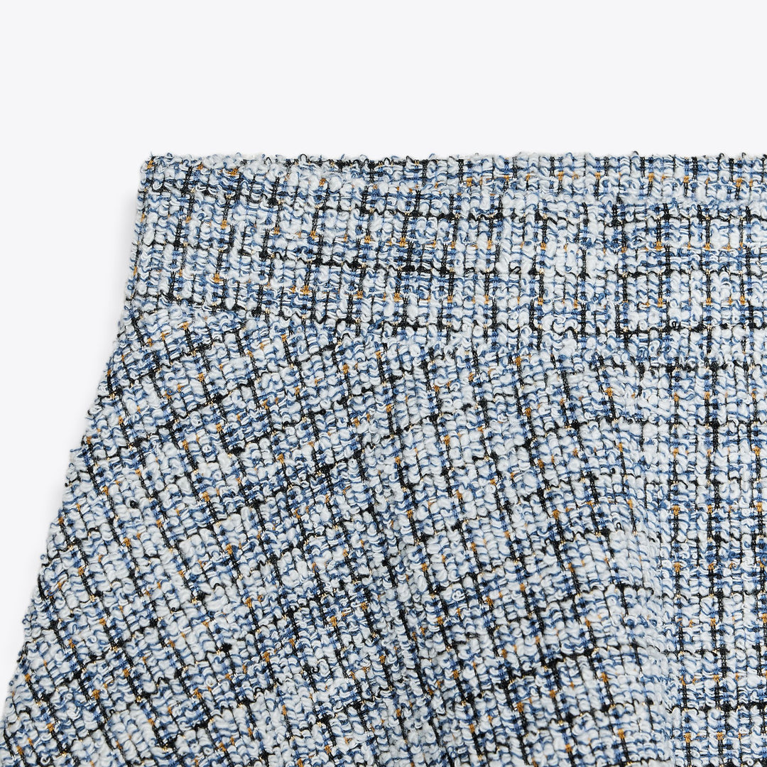 Moudda ZARA - Jupe Mini - Jacquard & Texture (Bleus) - Tunisie 3