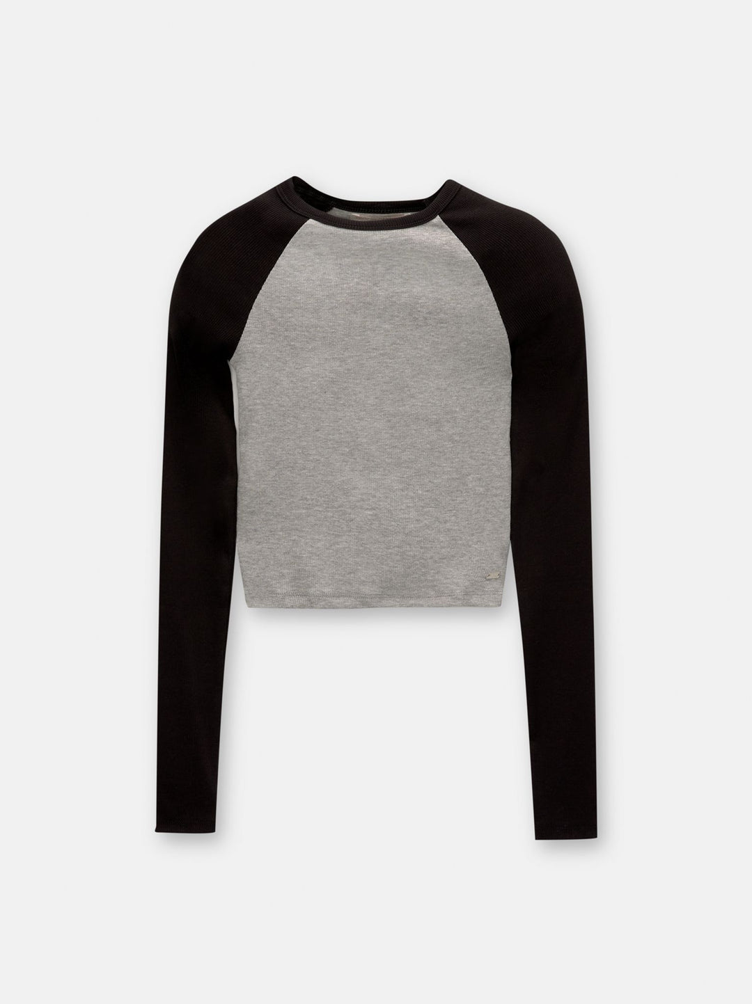 Moudda PULL & BEAR - T-Shirt Pacific Manches Raglan Gris Moyen - Tunisie 3