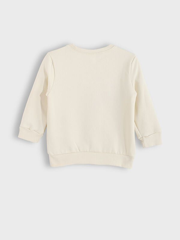 Moudda LC Waikiki - Pack sweatshirt jersey Garçon Beige clair - Tunisie 4