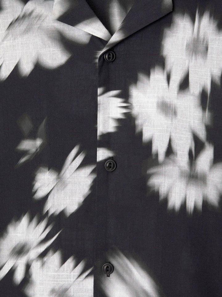 Moudda PULL & BEAR - Chemise Demi-Manches Imprimé Blur Leafs - Tunisie 3