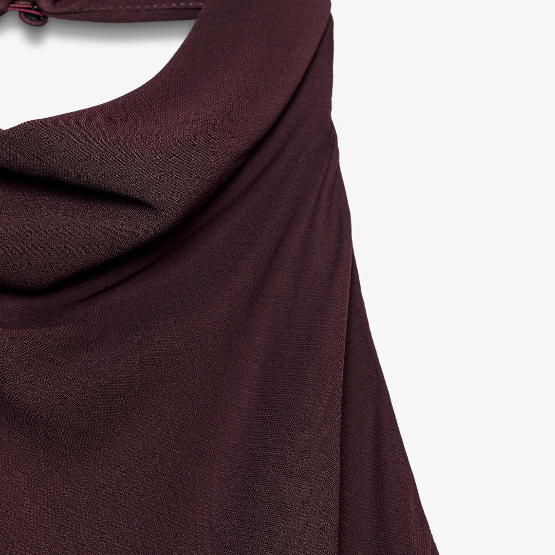 Moudda ZARA - Robe Longue Halter - Dos Dégagé (Saint-Valentin) - Tunisie 3