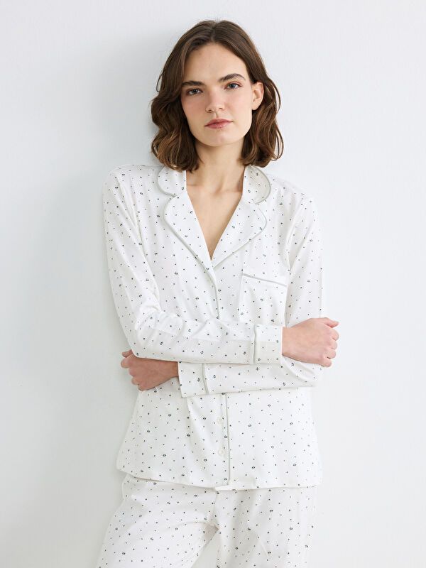 Moudda LC Waikiki - Pyjama manches longues en jersey pour Femme - Tunisie 1