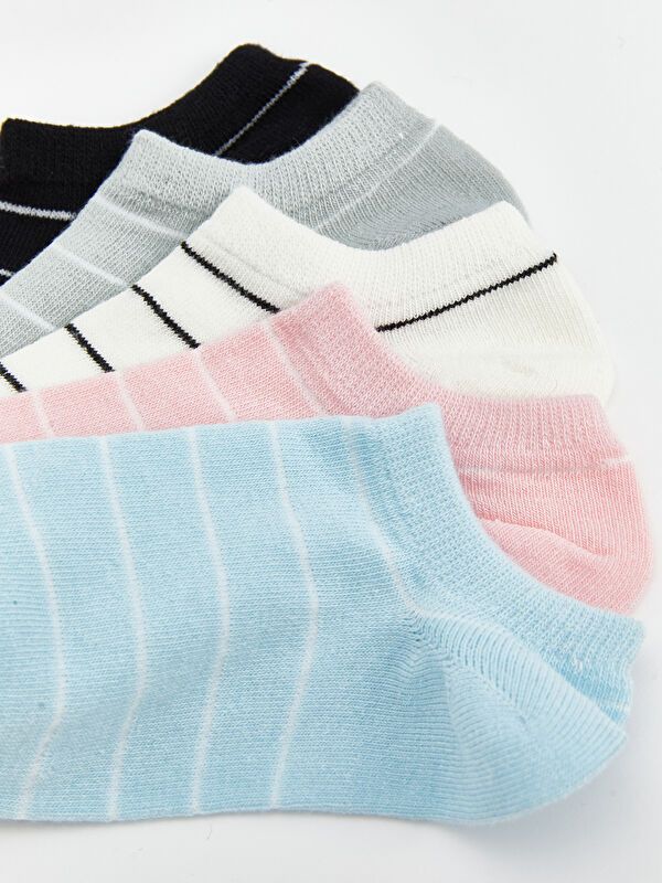 Moudda LC Waikiki - Chaussettes sneakers Femme Bleu clair - Tunisie 3