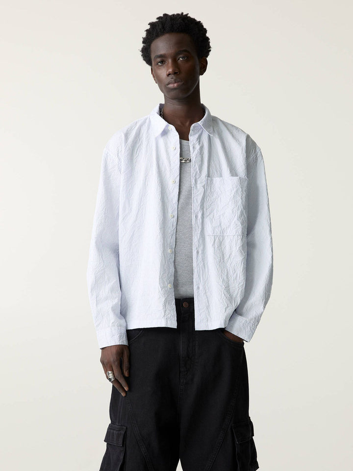Moudda PULL & BEAR - Chemise - Rayures & Froissée - Tunisie 2
