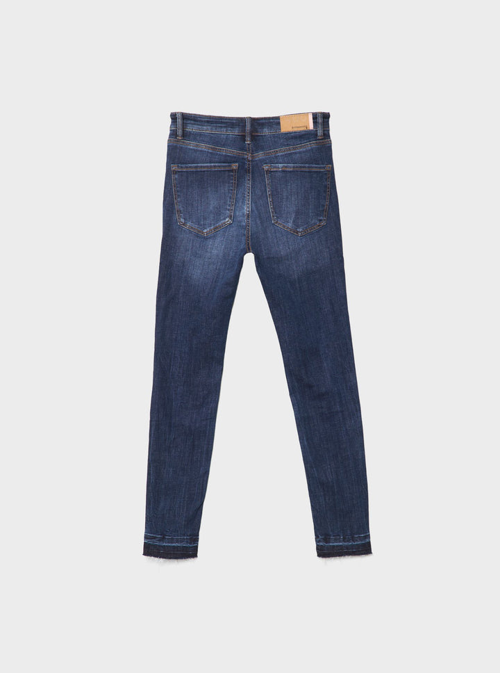 Moudda STRADIVARIUS - Jean Taille Haute Longueur Spéciale 20% Bio - Tunisie 1