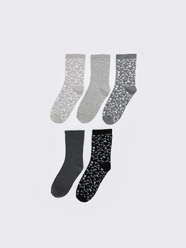 Moudda LC Waikiki - Chaussettes courtes Femme Gris - Tunisie 1