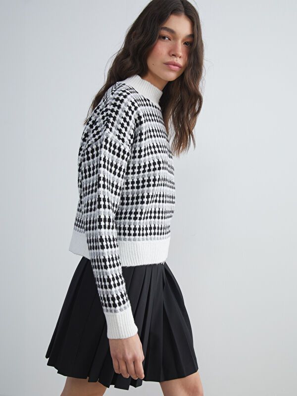 Moudda LC Waikiki - Pull en tricot Femme Noir - Tunisie 1