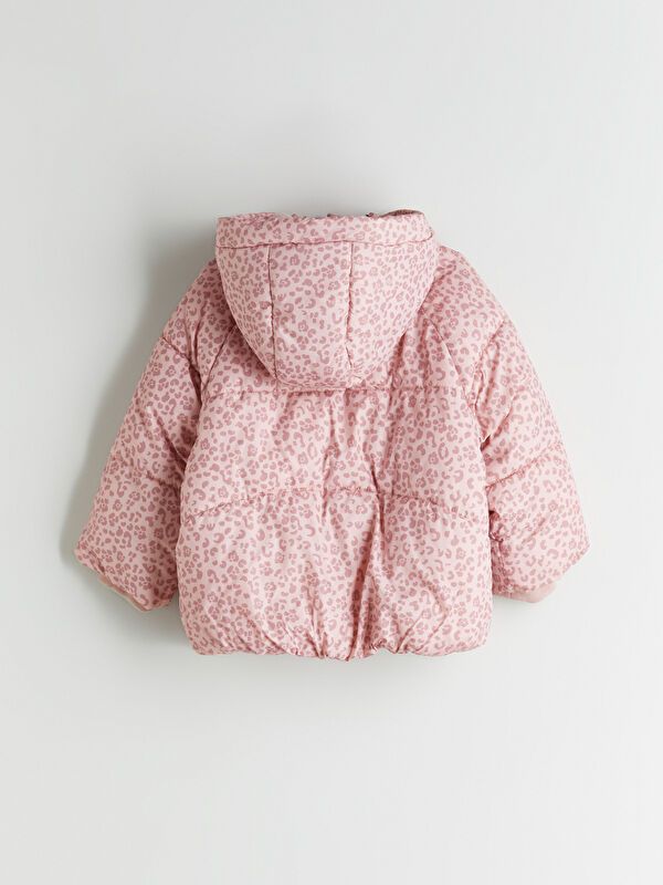 Moudda LC Waikiki - Manteau lourd Fille Imprimé rose - Tunisie 3