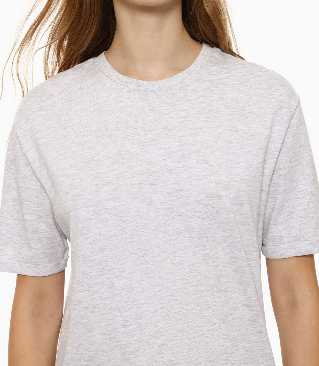 Moudda Lefties - T-Shirt Basique Oversize - Prix (Gris Moyen) - Tunisie 3
