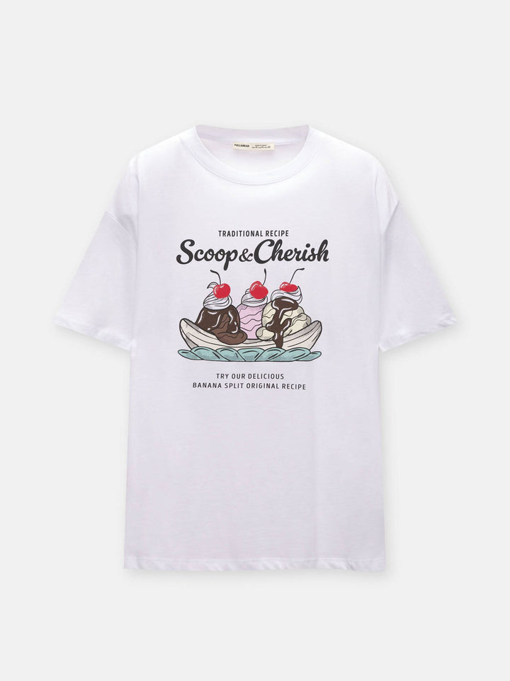 Moudda PULL & BEAR - Body Graphique Fruity Dessert - Tunisie 2
