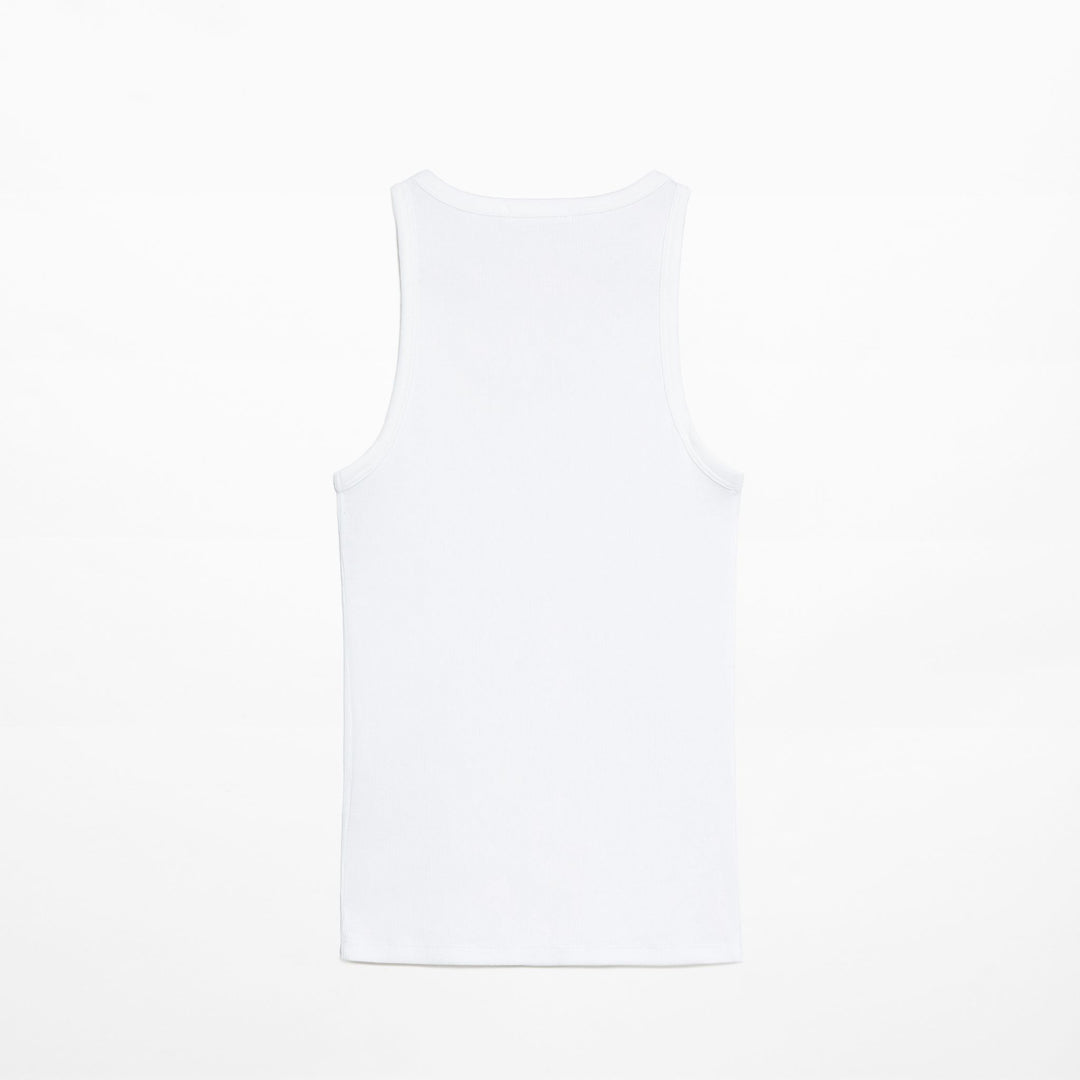 Moudda Oysho - T-Shirt Sans Manches Côtelé 2x1 - Tunisie 2
