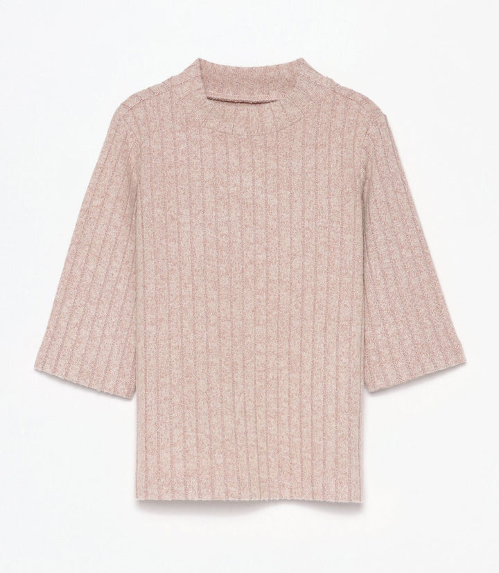 Moudda Lefties - Robe Col Haut - Maille Coupée Bébé (Rose) - Tunisie 1