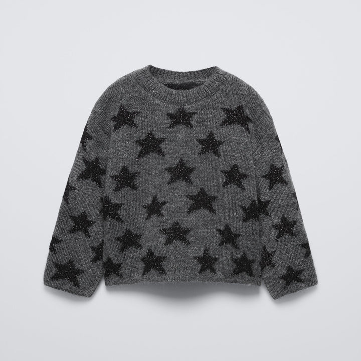 Moudda ZARA - Pull maille enfant étoiles lurex - Tunisie 1