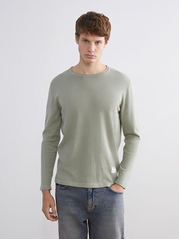 Moudda LC Waikiki - Pull en tricot Homme Vert - Tunisie 1