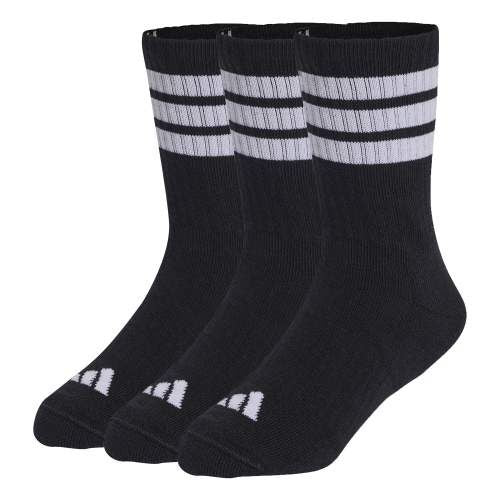 Moudda Adidas - Lot de 3 paires de chaussettes mi-mollet rembourrées 3 bandes Enfants - Tunisie 1