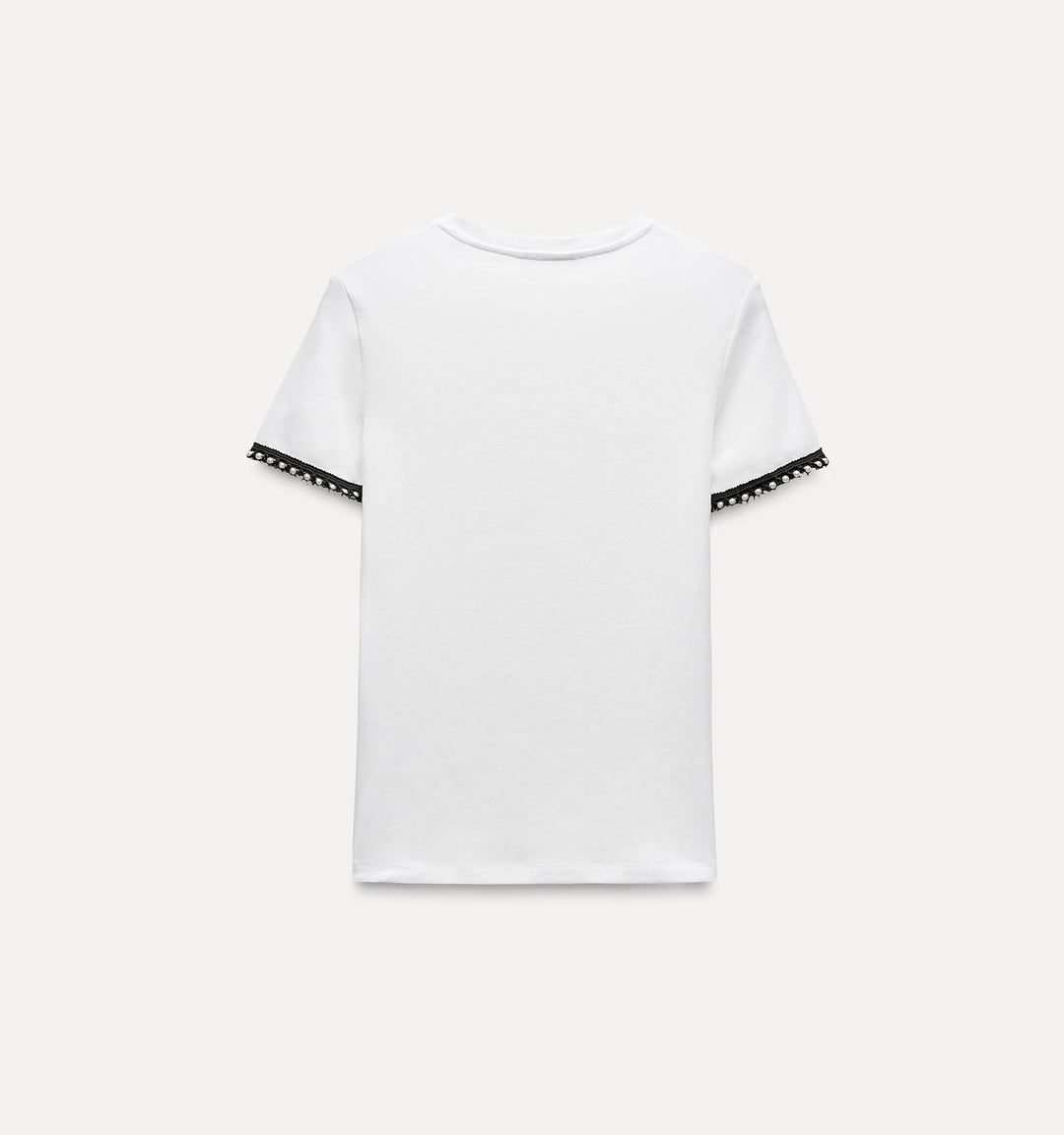 Moudda ZARA - T-shirt en coton, manches contrastées - Tunisie 1