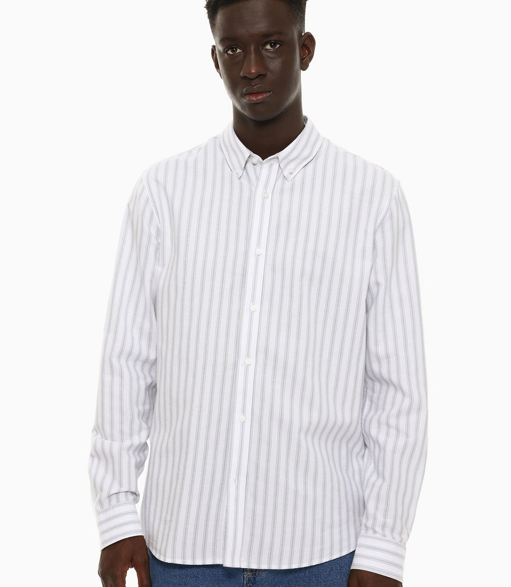 Moudda Lefties - Chemise Oxford Basique - Rayures - Tunisie 2