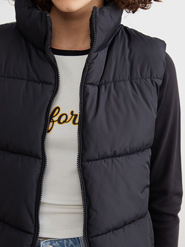 Moudda LC Waikiki - Veste sans manches Femme Noir - Tunisie 3