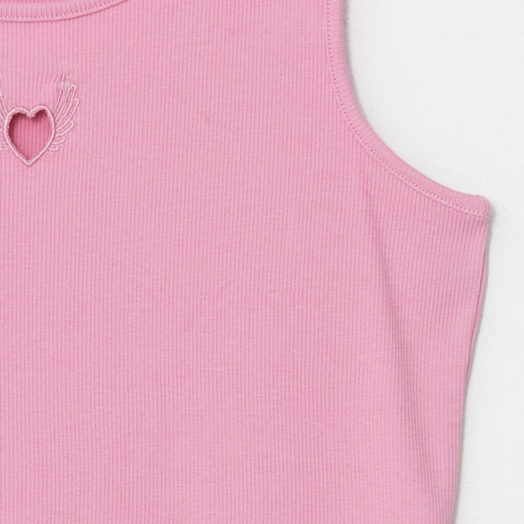 Moudda LC Waikiki - T-shirt jersey athlète Fille Lilas rose - Tunisie 2